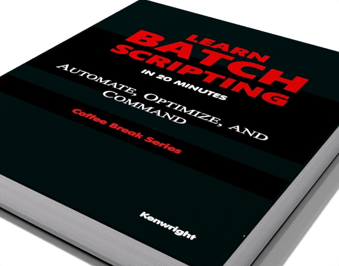 Additional image 1 for Learn Batch Scripting in 20 Minutes: (Coffee Break Series)